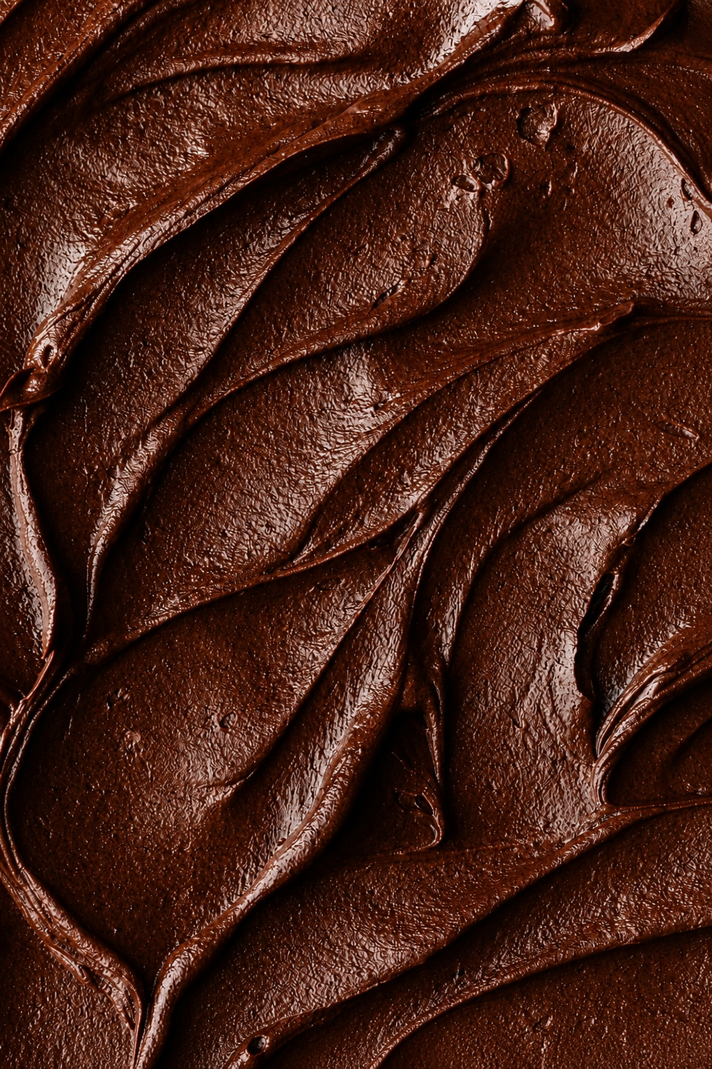 Chocolate ganache dessert texture