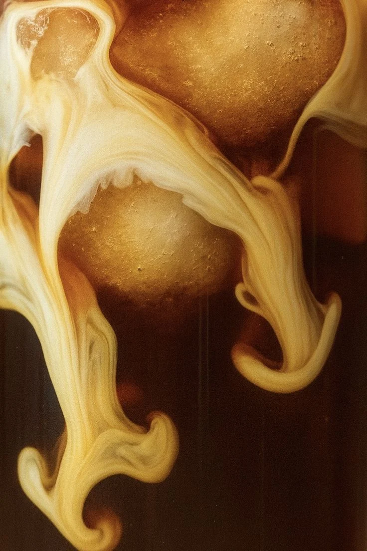 Iced coffee texture